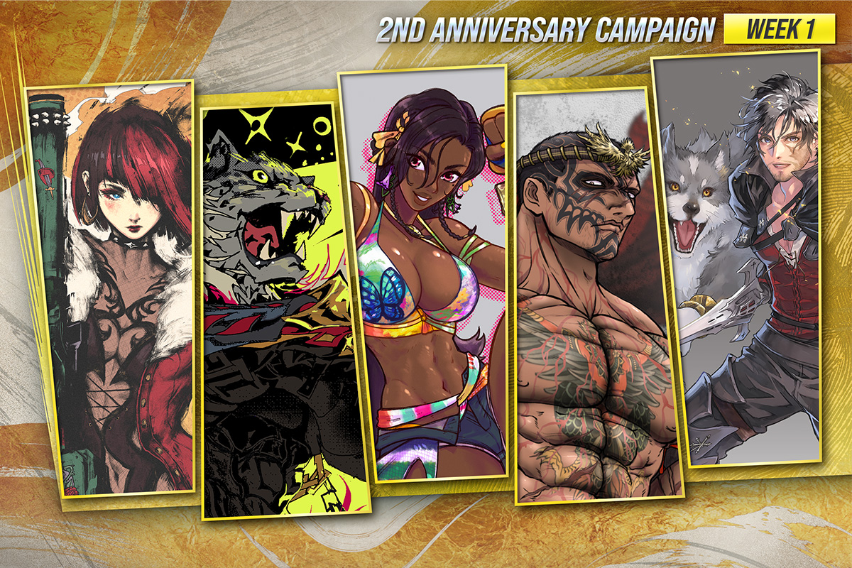 2nd anniversary campaign week1